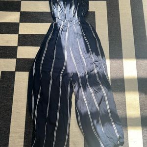 Urban outfitters striped jumpsuit